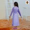 Girls Classic Disney Wish Asha Costume, Light Purple Dress Glitter Sleeves Toddler Outfit